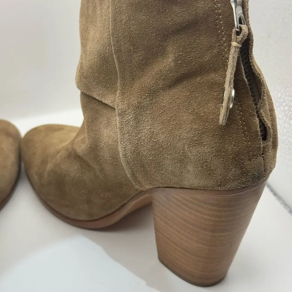 Rag & Bone Classic‎ Camel Suede Newbury Size 37 US 7